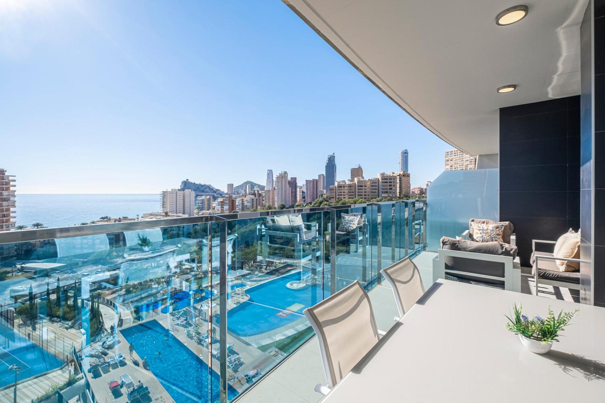 Sunset Drive Resort Apartment 4-8 Poniente Beach Benidorm Extérieur photo